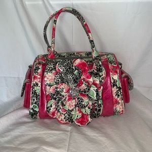 Flower Detail Shoulder Bag